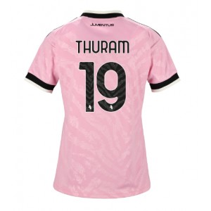 Juventus Khephren Thuram #19 Jalkapallovaatteet Naisten Vieraspaita 2026-27 Lyhythihainen